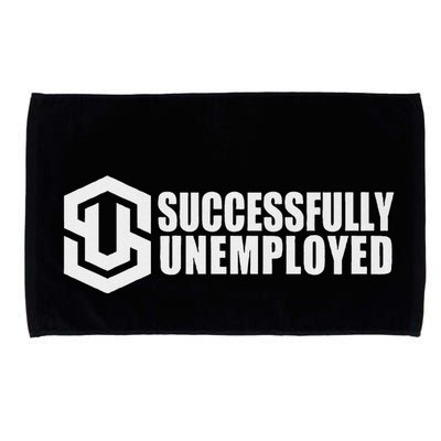 To Be Successfully Unemployed Is Awesome! Premium Microfiber Hand Towel