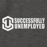 To Be Successfully Unemployed Is Awesome! Premium Vector Backpack