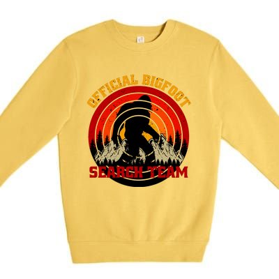 The Bigfoot Search Team Premium Crewneck Sweatshirt