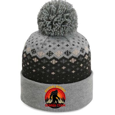 The Bigfoot Search Team The Baniff Cuffed Pom Beanie