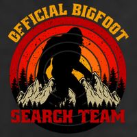 The Bigfoot Search Team 7 Panel Mesh Trucker Snapback Hat