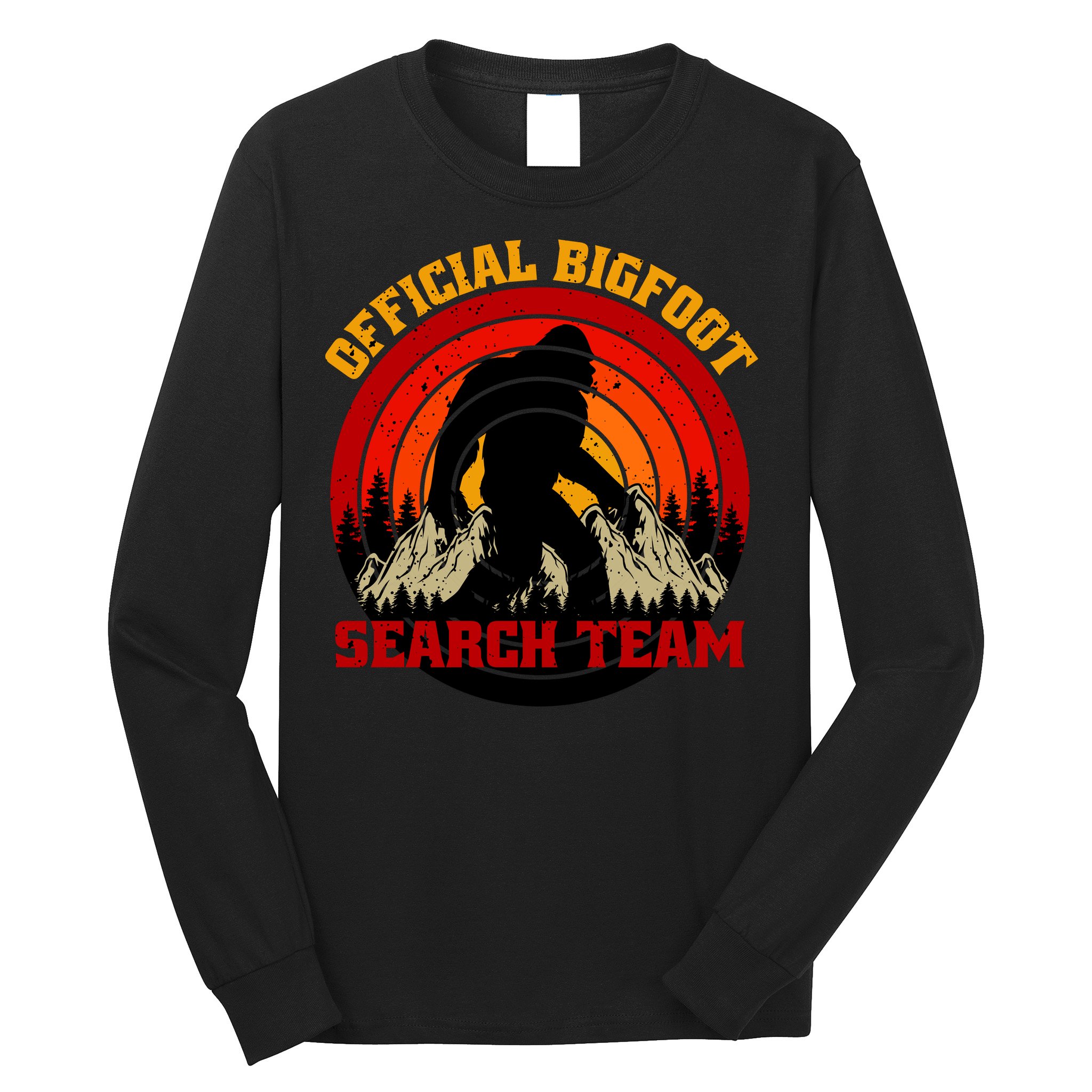 The Bigfoot Search Team Long Sleeve Shirt
