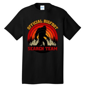 The Bigfoot Search Team Tall T-Shirt