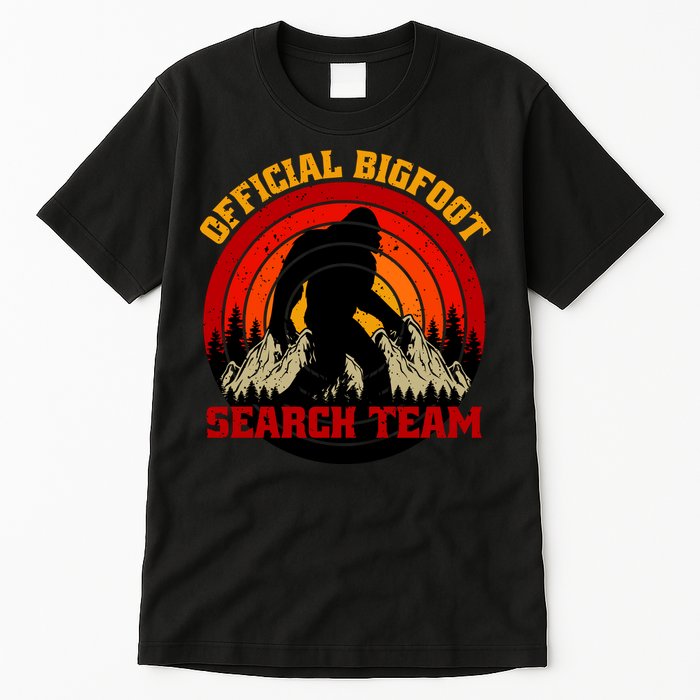 The Bigfoot Search Team Tall T-Shirt