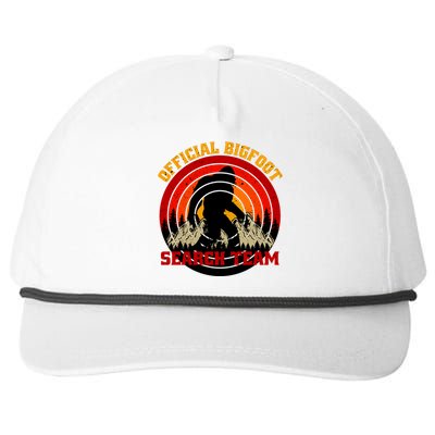 The Bigfoot Search Team Snapback Five-Panel Rope Hat