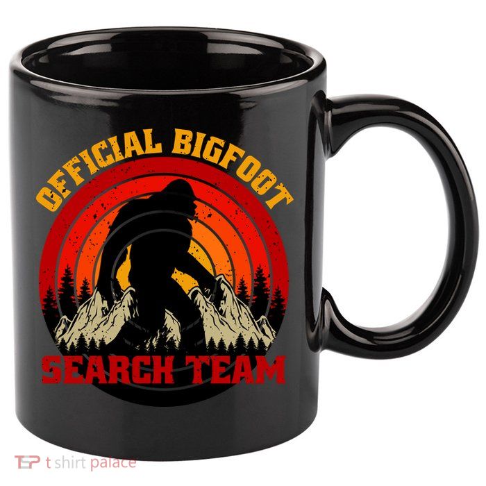 The Bigfoot Search Team 11oz C Handle Ceramic Mug