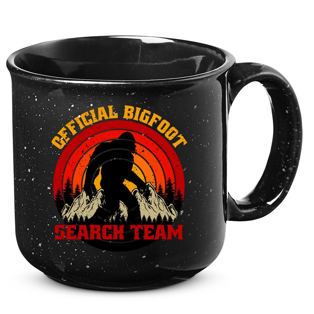 The Bigfoot Search Team 15oz Campfire Ceramic Mug