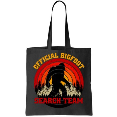 The Bigfoot Search Team Tote Bag