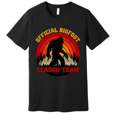 The Bigfoot Search Team Premium T-Shirt