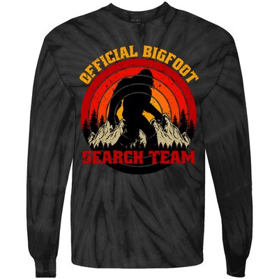 The Bigfoot Search Team Tie-Dye Long Sleeve Shirt