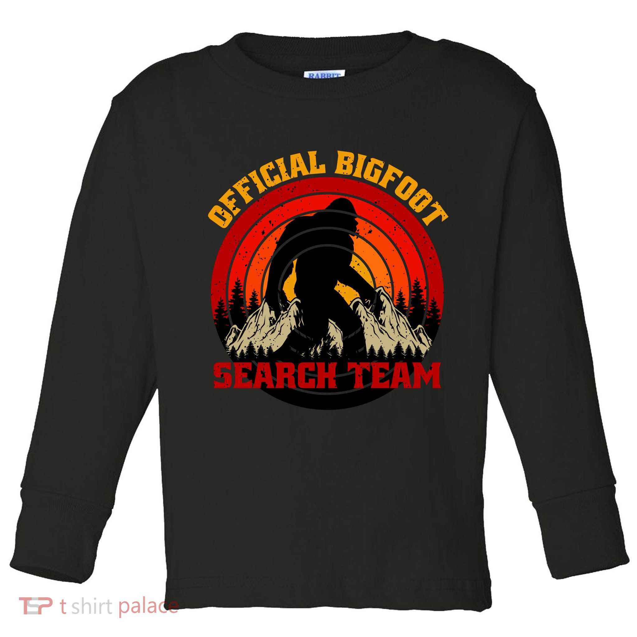 The Bigfoot Search Team Toddler Long Sleeve Shirt