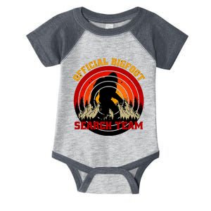 The Bigfoot Search Team Infant Baby Jersey Bodysuit