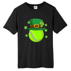 Tennis Ball St Patricks Day Ball Leprechaun Gift Tall Fusion ChromaSoft Performance T-Shirt