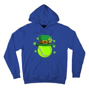 Tennis Ball St Patricks Day Ball Leprechaun Gift Hoodie