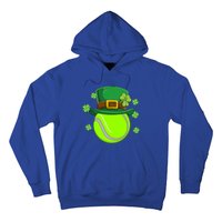 Tennis Ball St Patricks Day Ball Leprechaun Gift Hoodie