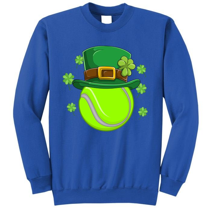 Tennis Ball St Patricks Day Ball Leprechaun Gift Sweatshirt