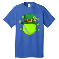 Tennis Ball St Patricks Day Ball Leprechaun Gift Tall T-Shirt