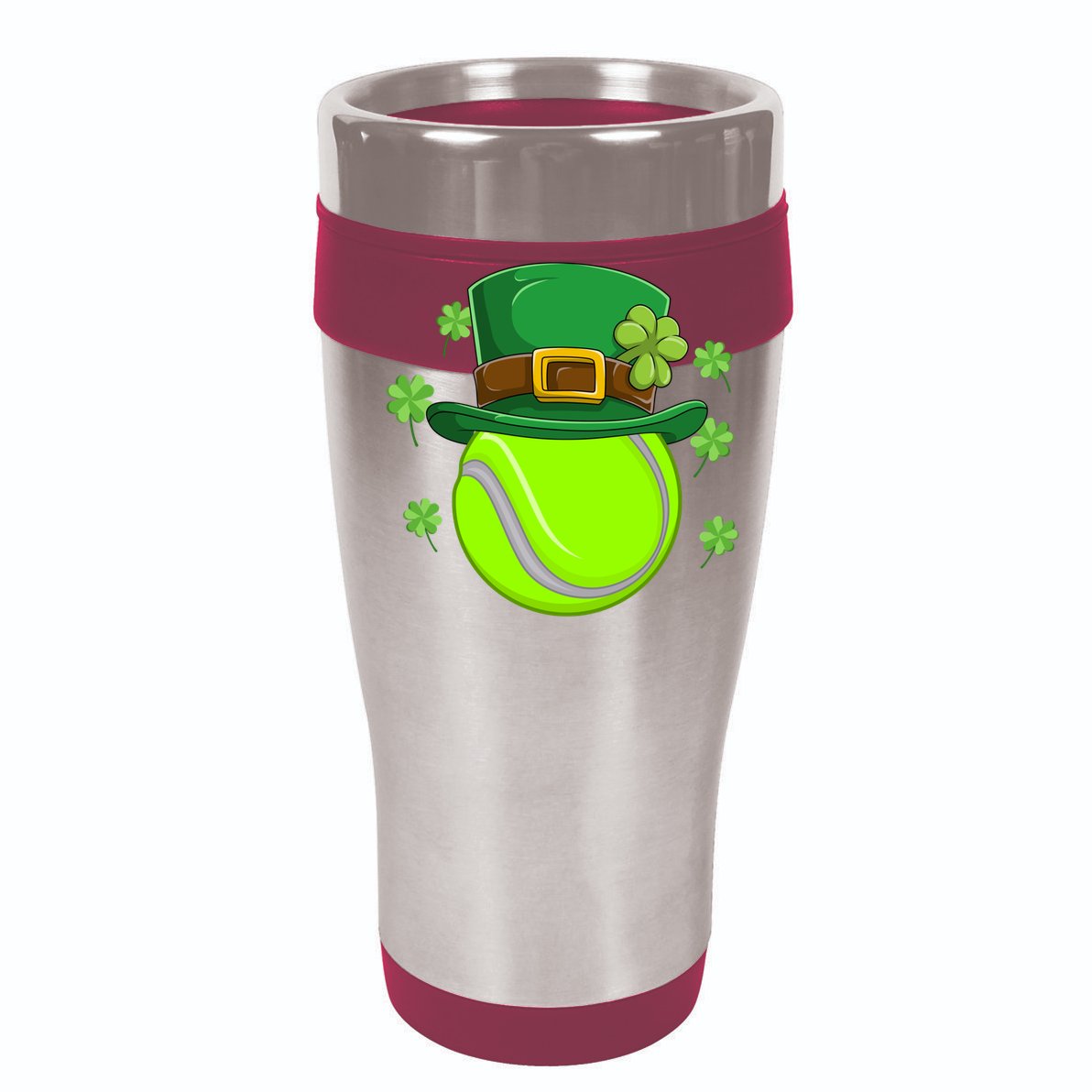 Tennis Ball St Patricks Day Ball Leprechaun Gift 16 in Basic Backpack