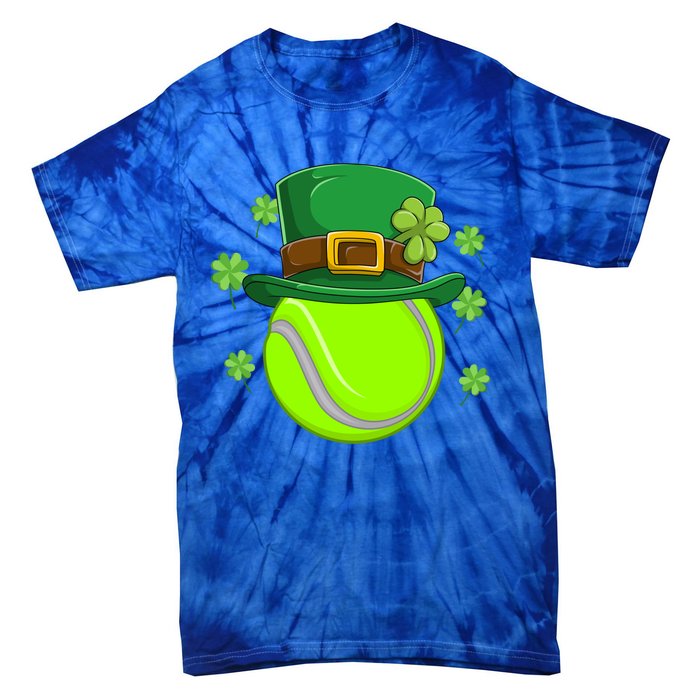 Tennis Ball St Patricks Day Ball Leprechaun Gift Tie-Dye T-Shirt