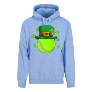 Tennis Ball St Patricks Day Ball Leprechaun Gift Unisex Surf Hoodie