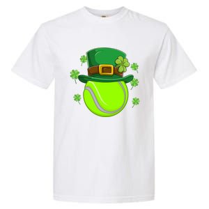 Tennis Ball St Patricks Day Ball Leprechaun Gift Garment-Dyed Heavyweight T-Shirt