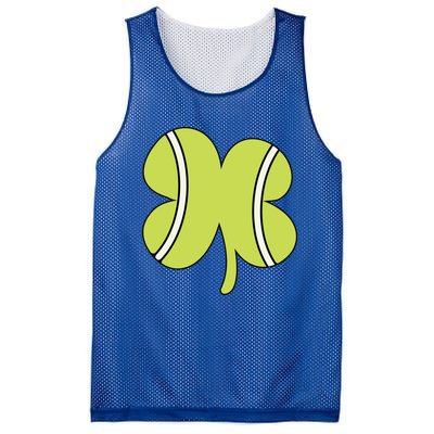 Tennis Ball St Patricks Day Shamrock Gift Mesh Reversible Basketball Jersey Tank