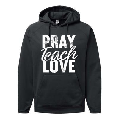 Theology Bible Study Christianity Christian Teacher Premium Performance Fleece Hoodie