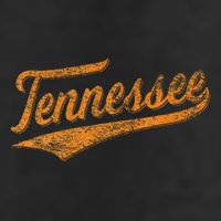 Tennessee Baseball Sports Script Cursive Flag Swoosh 15oz Campfire Ceramic Mug