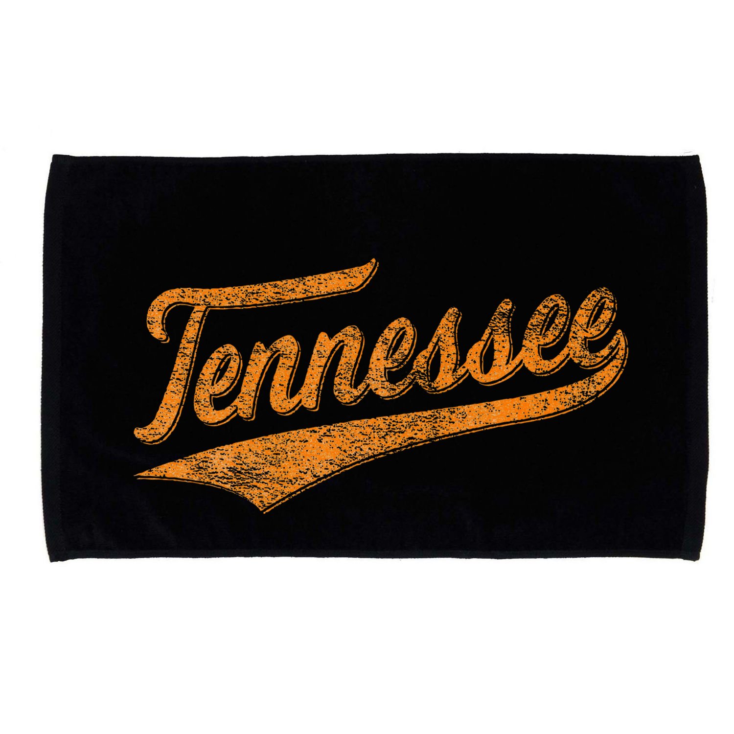 Tennessee Baseball Sports Script Cursive Flag Swoosh Microfiber Hand Towel