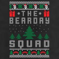 The Bearday Squad Ugly Christmas Adult Drive Performance Visor