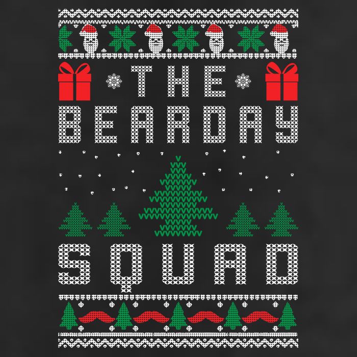 The Bearday Squad Ugly Christmas Adult Drive Performance Visor