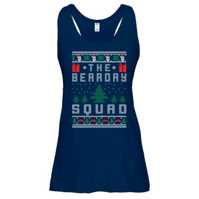 The Bearday Squad Ugly Christmas Ladies Essential Flowy Tank