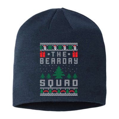 The Bearday Squad Ugly Christmas Sustainable Beanie