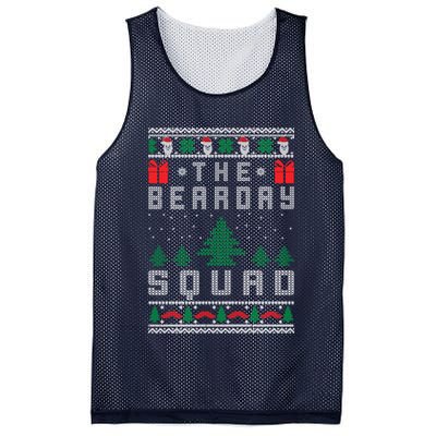 The Bearday Squad Ugly Christmas Mesh Reversible Basketball Jersey Tank