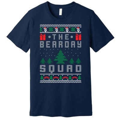 The Bearday Squad Ugly Christmas Premium T-Shirt