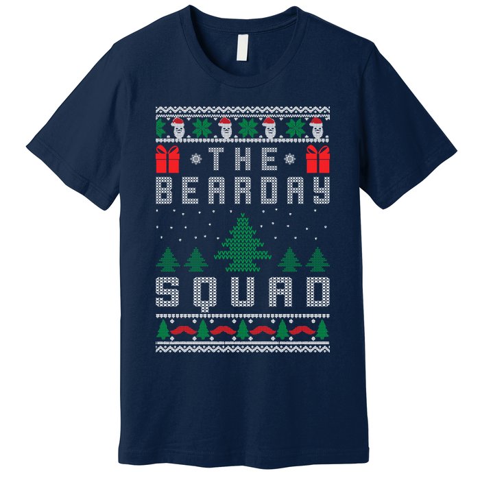 The Bearday Squad Ugly Christmas Premium T-Shirt