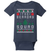 The Bearday Squad Ugly Christmas Baby Bodysuit