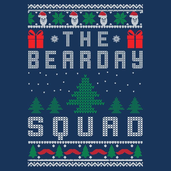 The Bearday Squad Ugly Christmas Baby Bodysuit