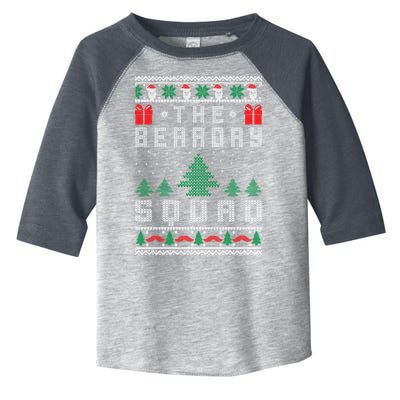 The Bearday Squad Ugly Christmas Toddler Fine Jersey T-Shirt