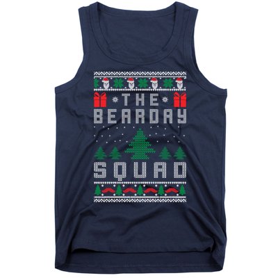The Bearday Squad Ugly Christmas Tank Top