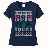 The Bearday Squad Ugly Christmas Womens T-Shirt
