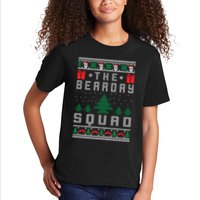 The Bearday Squad Ugly Christmas Kids T-Shirt