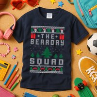 The Bearday Squad Ugly Christmas Kids T-Shirt