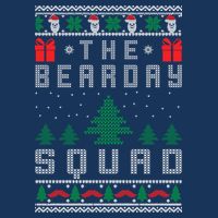 The Bearday Squad Ugly Christmas Kids T-Shirt