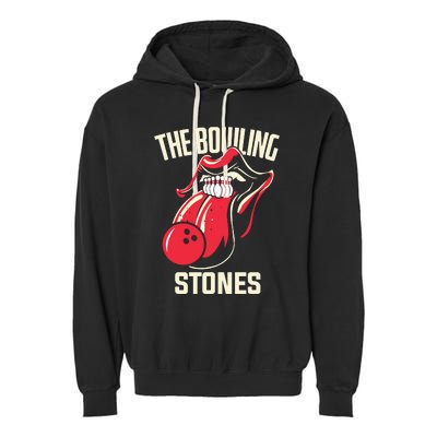 The Bowling Stones Bowling Garment-Dyed Fleece Hoodie