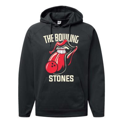 The Bowling Stones Bowling Performance Fleece Hoodie