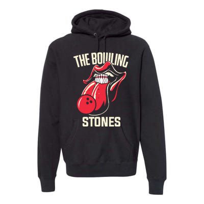 The Bowling Stones Bowling Premium Hoodie