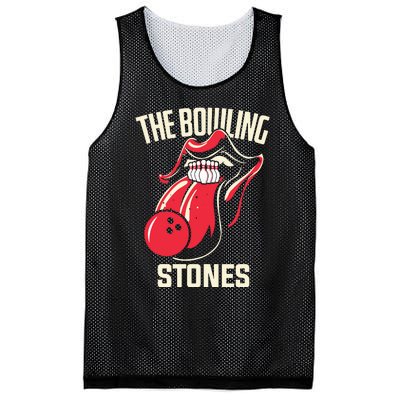 The Bowling Stones Bowling Mesh Reversible Basketball Jersey Tank