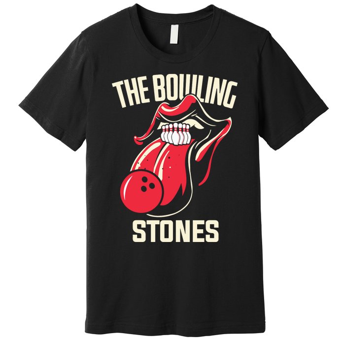 The Bowling Stones Bowling Premium T-Shirt