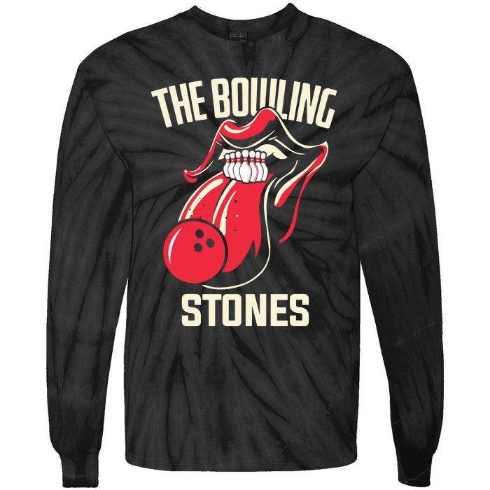 The Bowling Stones Bowling Tie-Dye Long Sleeve Shirt